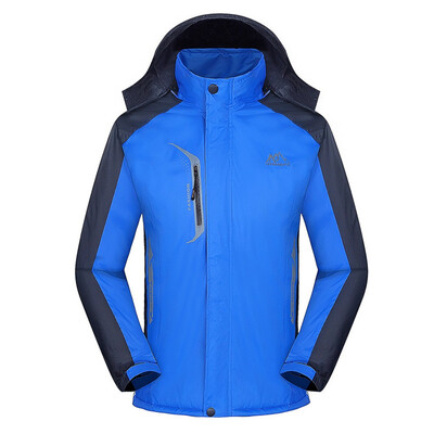 

Toponeto Mens New Winter Style Outdoor Furring And Thickening Charge Garment Large Coat