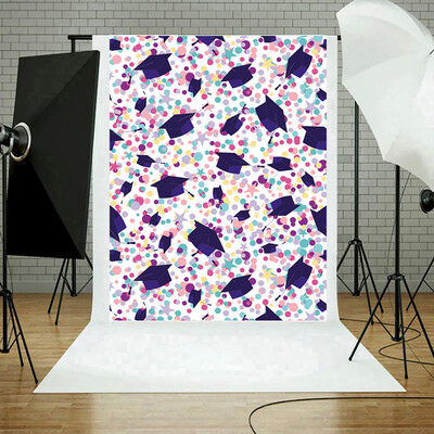 

Toponeto Graduation Backdrops Vinyl Wall 3x5FT Digital Background Photography Studio A