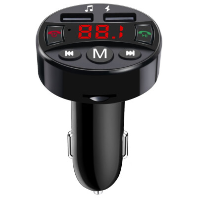 

〖Follure〗Bluetooth Car Kit Wireless FM Transmitter Dual USB Charger Audio MP3 Player FM36