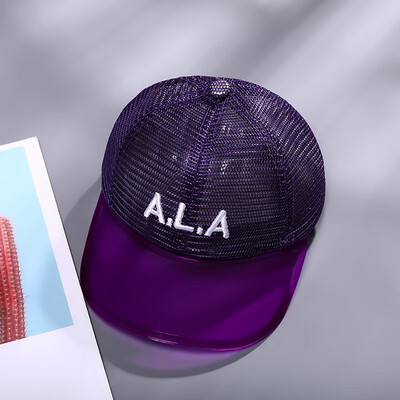 

Kids Hat Baby Girl Boy Cute Baseball Cap Breathable Letter Embroidery Pattern Transparent Visors Hats