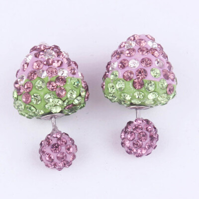 

Women Fashion Jewelry Strawberry Candy Earrings Stud Earring Gifts