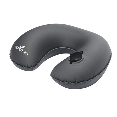 

Toponeto Inflatable Soft Car Travel Head Neck Rest Air Cushion U Pillow Sleep Cushion