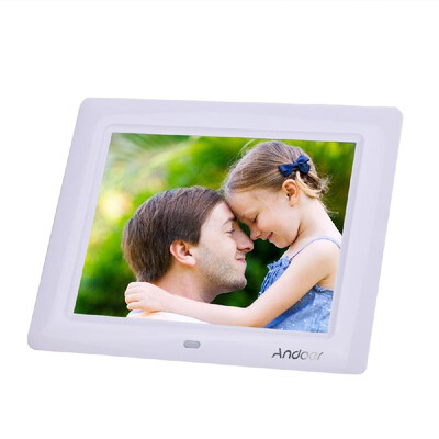 

8 HD TFT-LCD Digital Photo Frame Clock MP3 MP4 Movie Player with Remote Desktop