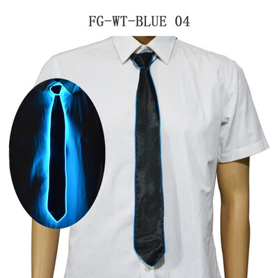 

New Hot 5 Color Design Light EL Tie Light Up LED Tie Glowing Party Decoration For DJ Bar Club Cosplay Show Halloween