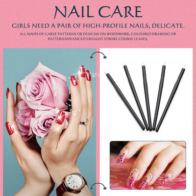 

〖Follure〗Nail Tools Painting Pen Flower Pen Nail Supplies DIY Carving Nail Pen
