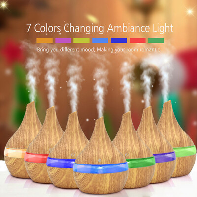 

JPGIF Air Aroma Essential Oil Diffuser LED Aroma Aromatherapy Humidifier