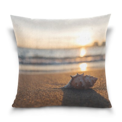 

Throw Pillow Case Decorative Pillow Covers 16 X 16 inch Shell Pattern Pillowcase