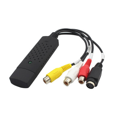 

USB Video Audio Capture Card HD Video Converter Adapter Edit Acquisition Video for Camcorder DVD PC