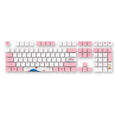 

AKKO 114 Keys Profile Dyesub PBT Keycap Set for World Tour - Tokyo Mechanical Keyboard