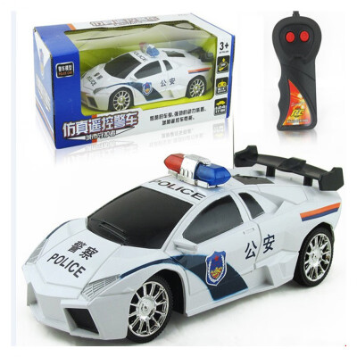 

124 Model Electric Police RC Cars 2 channels Remote Control Car Toys for Boys Racing Car with machines Gift Kids Children