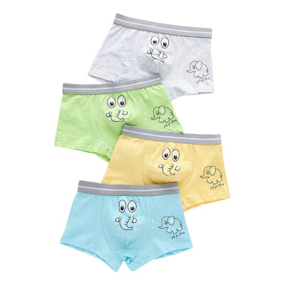 

4 Pcslot Cartoon Car Kids Boy Underwear For Baby Children Boxer Underpants Briefs Boys Underware Pants For 2-15 Y