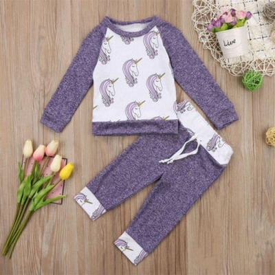 

UK Stock Newborn Baby Girl RomperPants Jumpsuit Bodysuit Clothes Outfit 0-24M