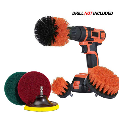 

6PcsSet Power Scrubber Drill Brush Attachment Kit for Cleaning Shower Tub Tile Floor