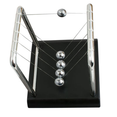 

newtons cradle Desk Toys Cradle Steel Balance newton balls Physic office supplies desk accessories home decoration accessories