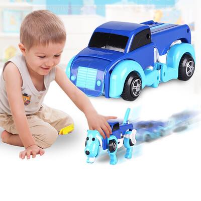

YIWULAThe Dog Car Novelty Clockwork Deformable Car Dog New Year Kids Toy
