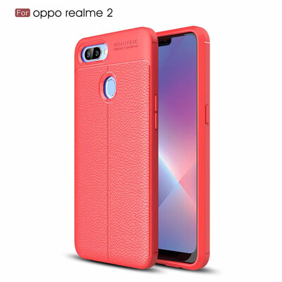 

Goowiiz Phone Case For Oppo R17 ProRealme 2 Fashion Leather PU Pattern TPU Soft Silicone Prevent falling
