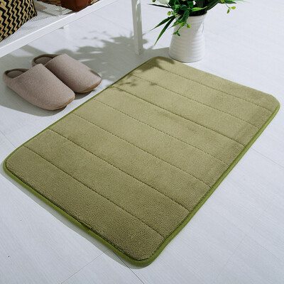 

Siaonvr Absorbent Soft Memory Foam Mat Bath Bathroom Bedroom Floor Shower Rug Decor