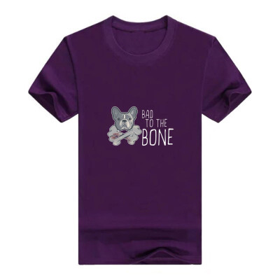 

French Bulldog Gifts Bad to The Bone Frenchie Juniors Mans t-Shirt