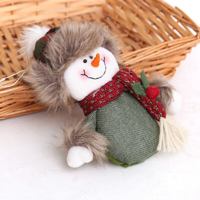 

Toponeto Christmas Ornaments Cute Welcome Santa Snowman Xmas Door Hanging Decoration