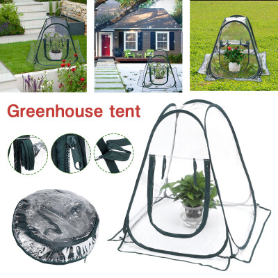 

Portable Folding Mini Transparent Garden Plant Flower Cover Tent Mini Greenhouses PVC Warm Room Garden Greenhouse Pop Up Outdoor