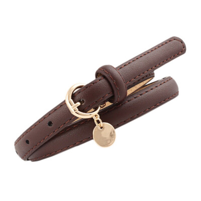 

New Fashion Casual Belts For Women Personality Long Section Imitation Leather Pendant Thin Women Belt Ceinture Femme