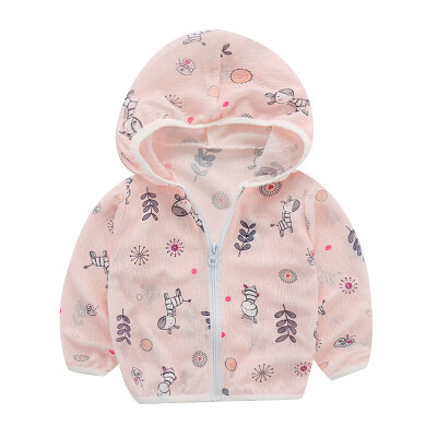 

Livs girl Autumn Kids Outerwear 1Y-7Y Girl Boy Coats Floral Print Casual Hoodie Zipper Sweatshirt Kids Outfits Tops 8 Colors