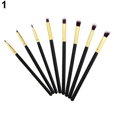 

Pro 8 Pcs Makeup Brushes Set Eyeliner Eyeshadow Eyebrow Lip Brush Cosmetic Tools