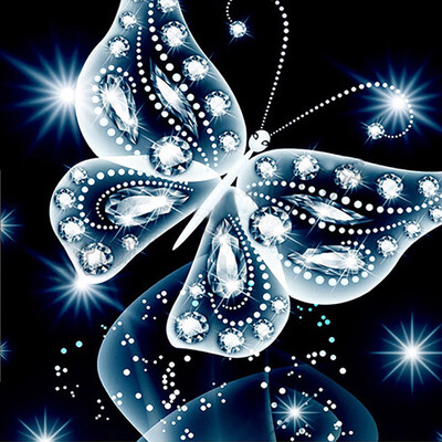 

Gobestart 5D Embroidery Paintings Rhinestone Pasted DIY Diamond Painting Cross Stitch