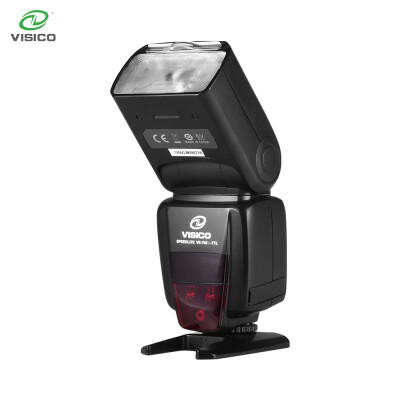 

VISICO Camera Flash Speedlite TTL Speedlight Built-in 24G Wireless Trigger System 18000s High-Speed Sync with LCD Display Hot Sh