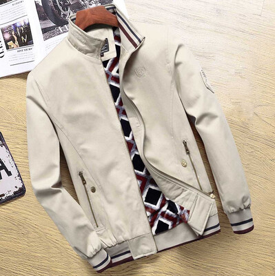 

Toponeto Mens Autumn Winter Casual Solid Turn-down Collar Jacket Coat