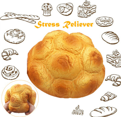 

〖Follure〗Jumbo Giant Bread Scented Super Slow Rising Kids Toy Stress Reliever Toy 25cm
