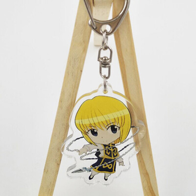 

Anime Acrylic Keychain HUNTER x HUNTER Keychain Anime Peripheral Transparent Key Pendant