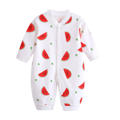 

Newborn Toddler Baby Boys Girls Rompers Funny Letter Cartoon Jumpsuit For Infant Boys Girls Long Sleeve Clothing