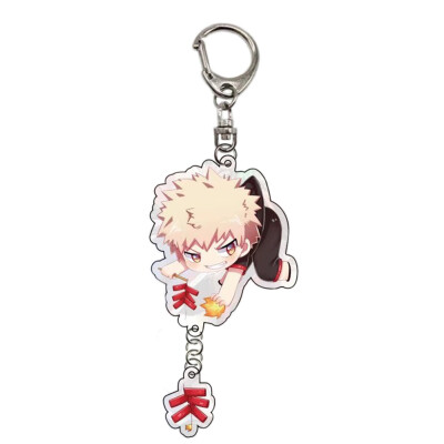 

Fat Bear Anime My Hero Academia Acrylic Pendant Keychain Keyring Charm