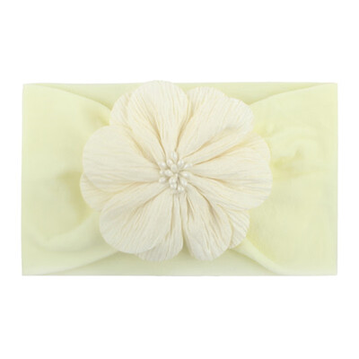 

Infant Headbands Floral Cotton Turbante Headband For Girls Elastic Newborn Baby Girl Headbands Baby Hair Accessories