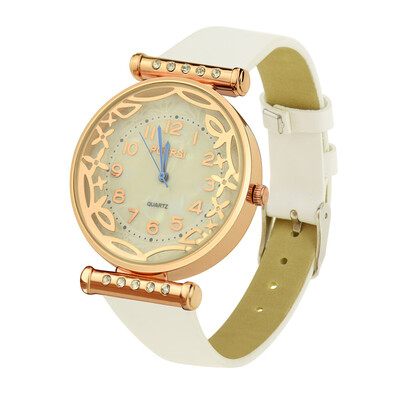 

〖Follure〗Trend Personality Watch Leather Strap Quartz Casual Couple Watch