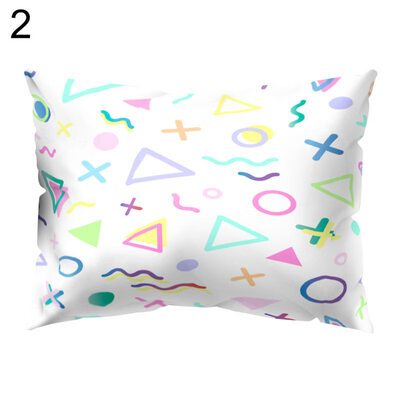 

Colorful Symbol Small Fish Throw Pillow Case Cushion Cover Sofa Bed Home Decor