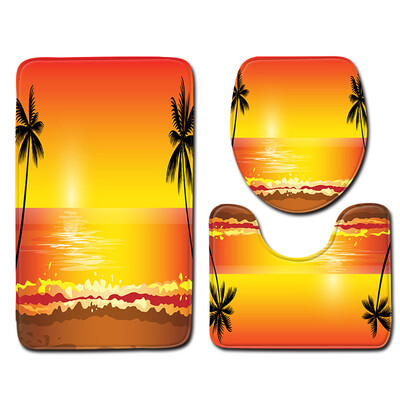

〖Follure〗3pcs Non-Slip Bath Mat Bathroom Kitchen Carpet Doormats Decor