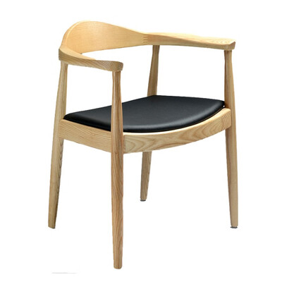 

High quality&modern dining room furniture soild wood armrest dining chair