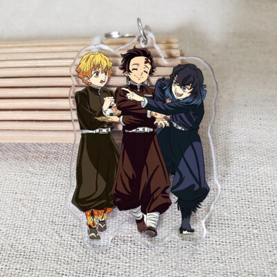 

Fat Bear Anime Demon Kimetsu no Yaiba Anime Acrylic Keychain Key Ring