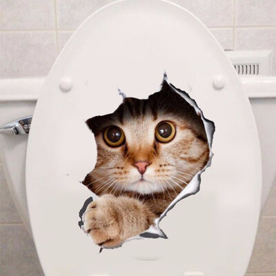 

wall stickers home decor living room 3D Cat Dog Background Living Room Home Decor vinilos decorativos para paredes