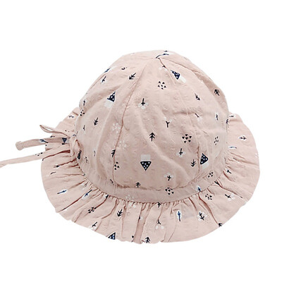 

Summer Baby Boy Girl Cotton Cute Hat Fisherman hat Sun Protection Bucket Hats