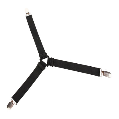 

4Pcs Adjustable Crisscross Bed Fitted Sheet Straps Straps Suspenders Gripper Storage Holder Fastener Clip