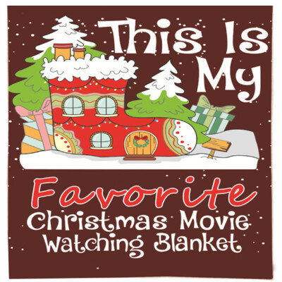 

Gobestart Blanket Tapestry Christmas Blanket Flannel Fabric Sofa Bed Blanket 150x150cm