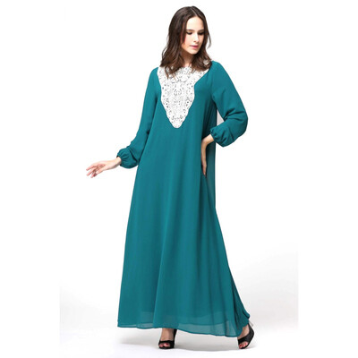 

New Womens Elegant Maxi Long Dress Kaftan Jilbab Islamic Abaya Muslim Cocktail PY3