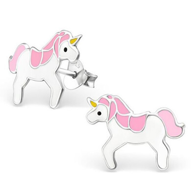 

1Pair Jewelry Earrings For Women Unicorn Stud Earrings Female Personality Creative Unicorn Earrings Jewelry