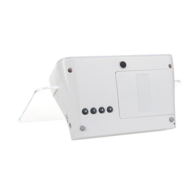 

LED Fluorescent Message Board Alarm Clock 1224 Hours Time Date Temperature Digital Display Clock