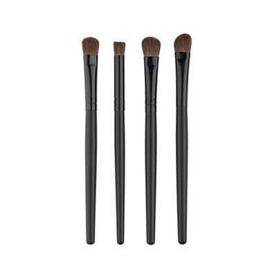 

4pcsset Professional Eye brushes set eyeshadow Foundation Mascara Blending Pencil brush Makeup tool Cosmetic Black