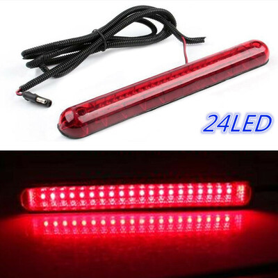 

24 LED Car Truck High Mount Third 3RD Brake Stop Tail Light Lamp Windshield