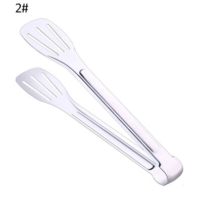 

Stainless Steel Food Clip BBQ Steak Meat Clamp Tong Kitchen Cooking Accessory